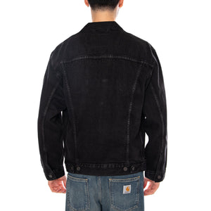 RELAXED TYPE III TRUCKER JACKET BLACK - Giacca Denim Jeans Uomo Nera A57820103 BLK LEVIS 