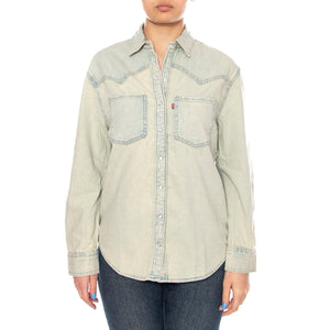TEODORA WESTERN SHIRT - Camicia Denim Jeans Donna A72440080 JN LEVIS 