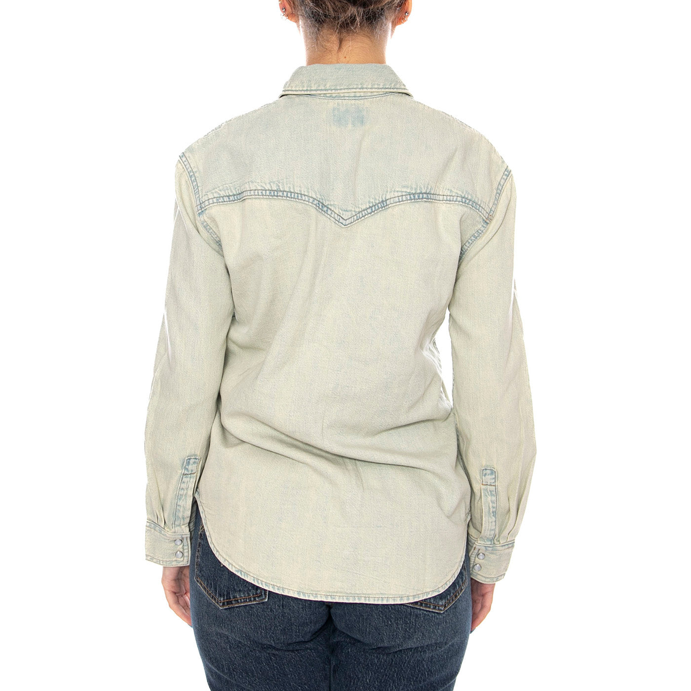 TEODORA WESTERN SHIRT - Camicia Denim Jeans Donna A72440080 JN LEVIS 