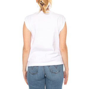 Boxy Tank - White + Slub - Canotta Donna Bianca A8794 0001 LEVIS 