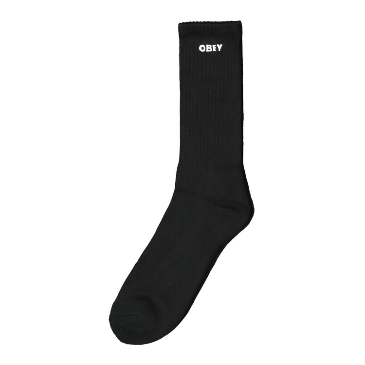 Obey Bold Socks - Calzini Neri 100260144 BLK OBEY 