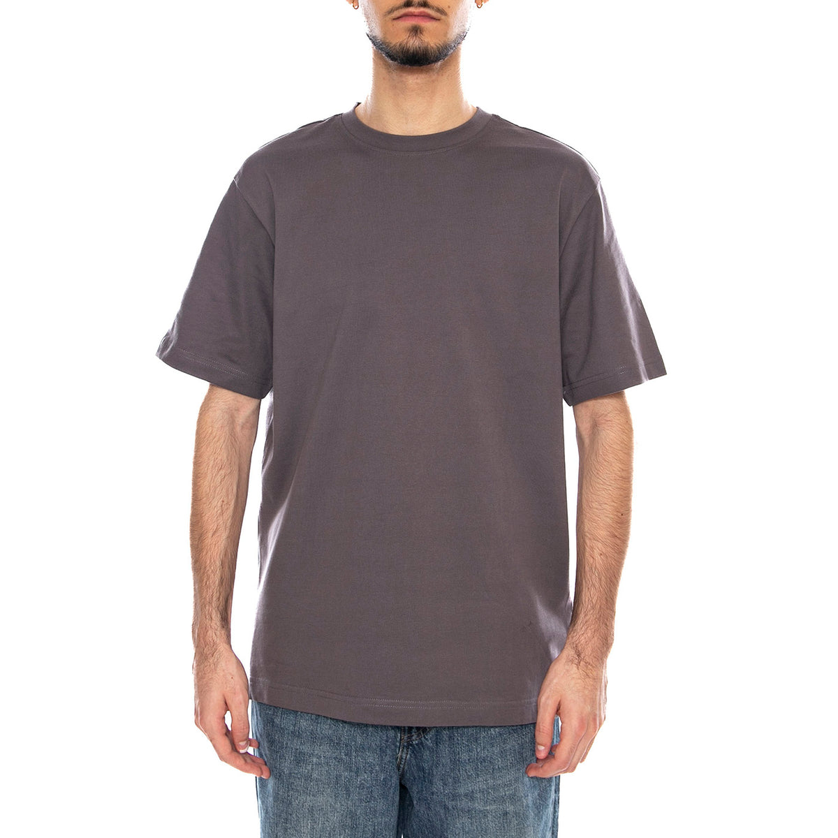 ONSFRED LIFE RLX SS Tee NOOS - Gray - Maglietta Girocollo Uomo Grigia 22022532-GREY GREY ONLY & SONS 