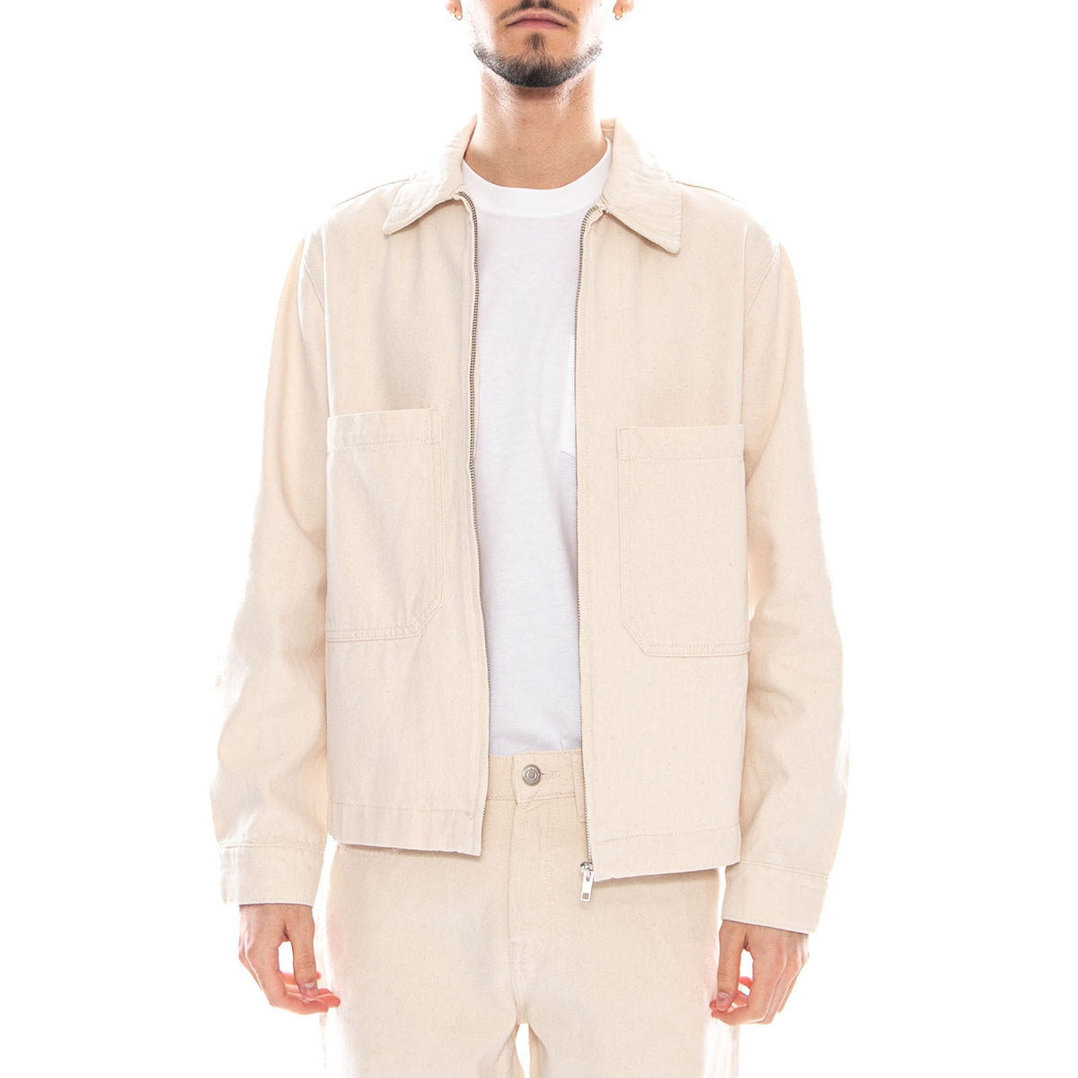 Cassel 5559 PIM Ecru DNM Jacket NOOS - Giacca Uomo Bianca 22035559 ECRU ONLY & SONS 