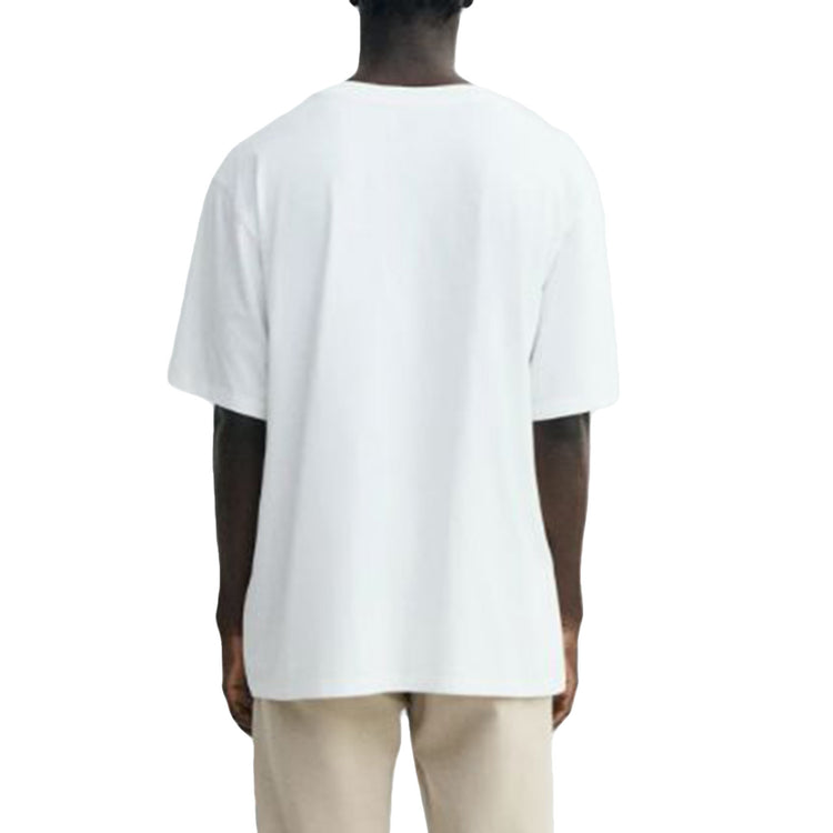 SEA ERIC OVERSIZE WHITE - Maglietta Girocollo Uomo Bianca MTS00505 WHT THINKING MU 
