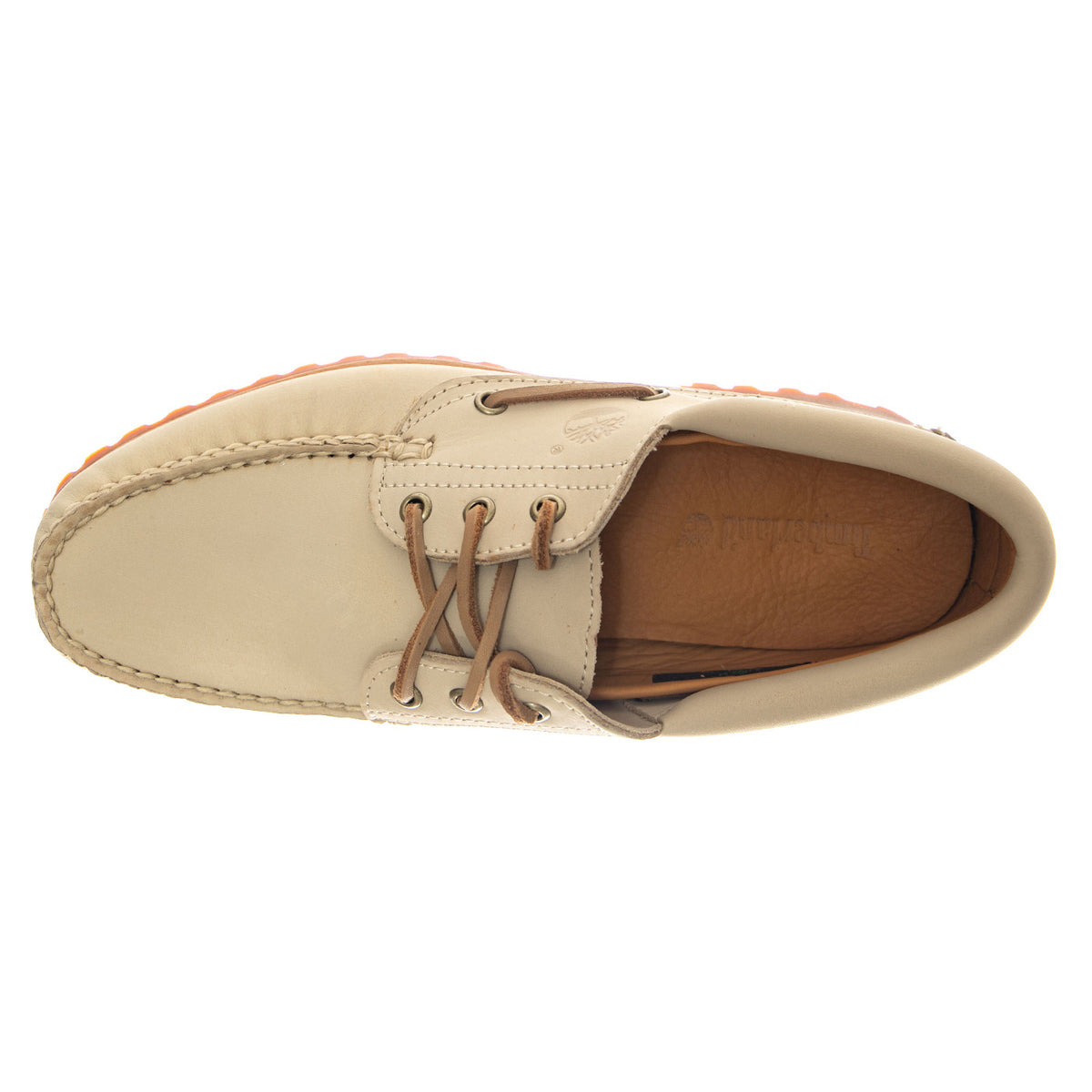 Auth Boat Shoe Light Beige Nubuk - Mocassini Uomo Beige TB0A2PD QEN71 TIMBERLAND 