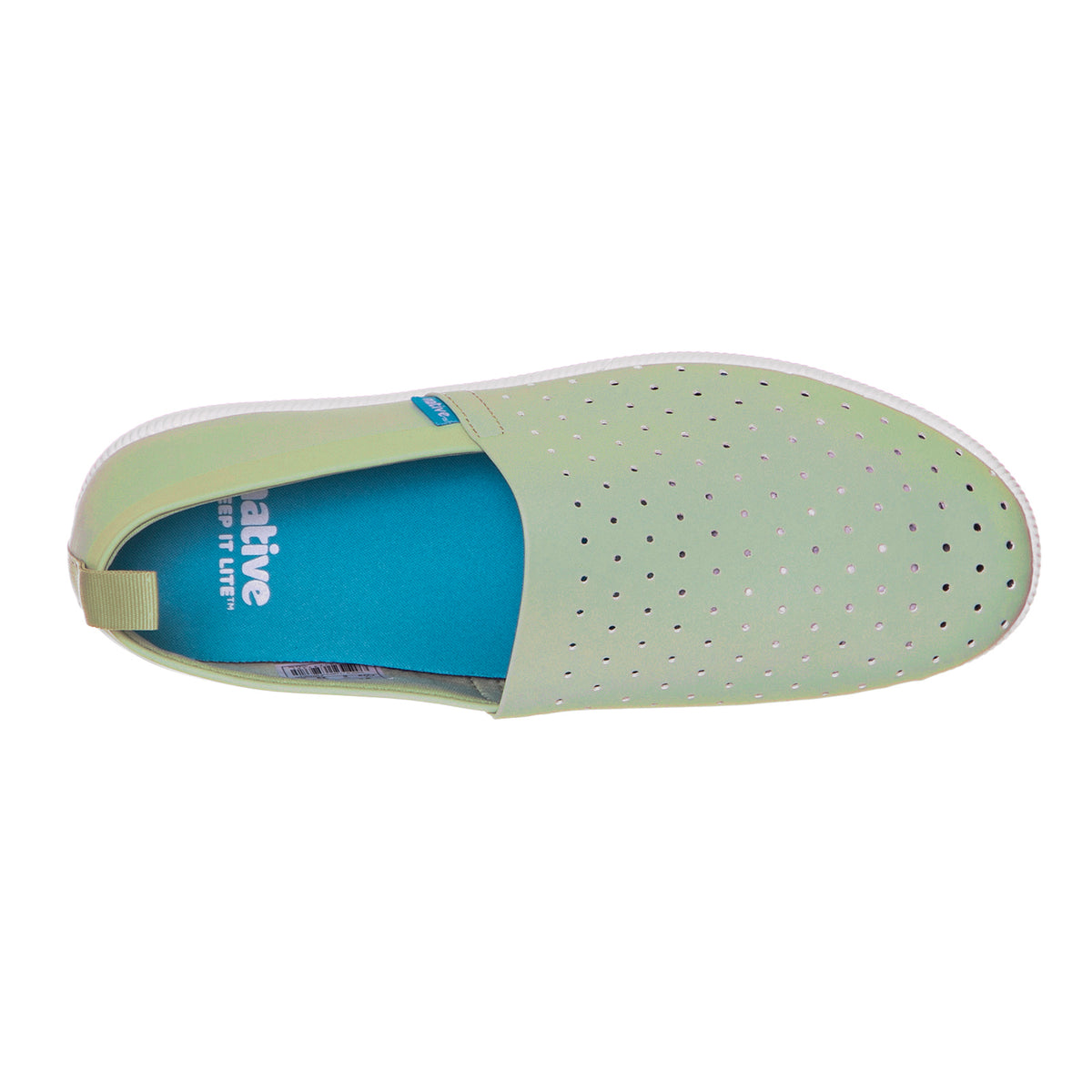 Venice - Tea Green / Shell White - Scarpe Basse Donna Verdi 21102300-3311 . NATIVE 