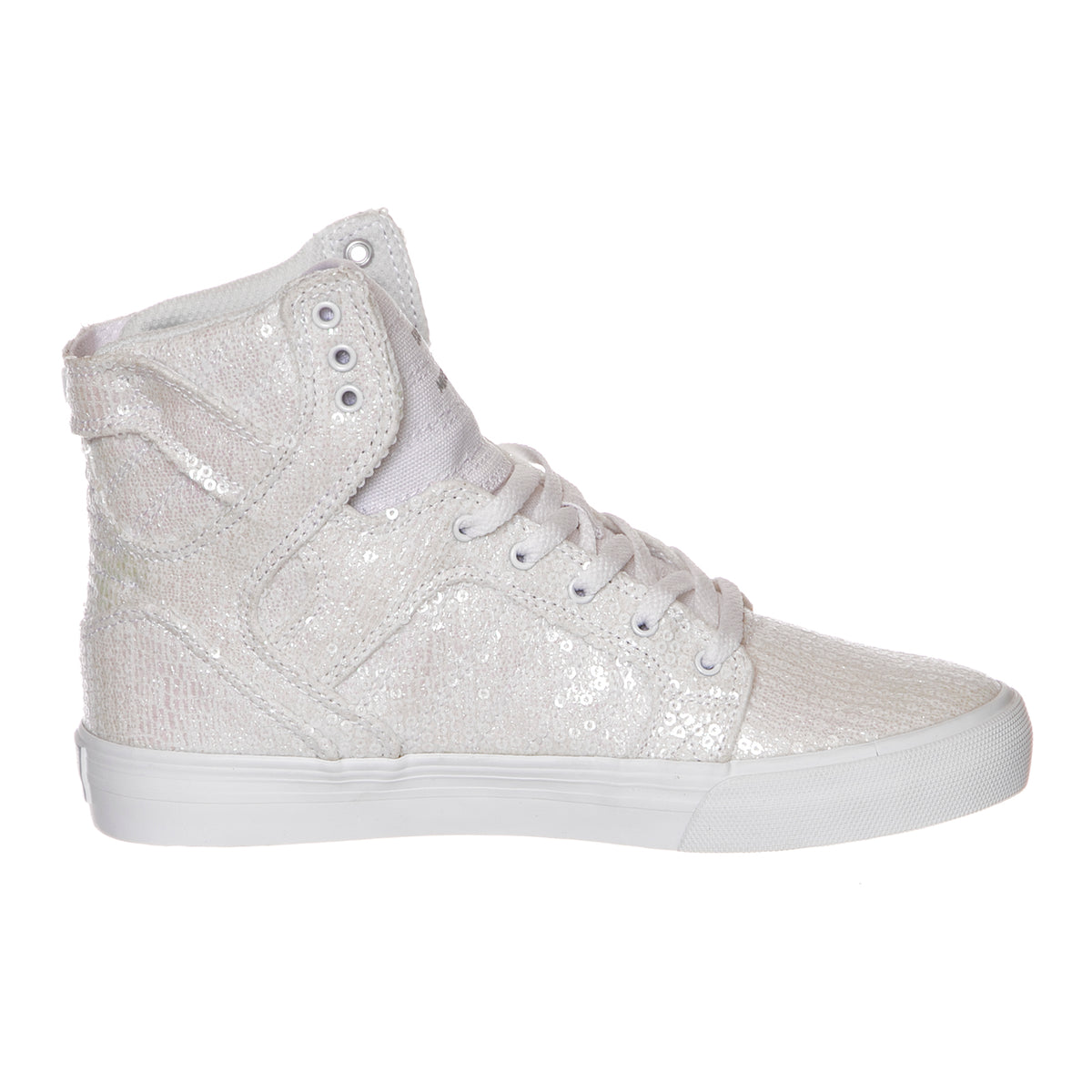 Skytop - Scarpe Profilo Alto Bambino / Bambina Bianche 58002-161-M-161 . SUPRA 