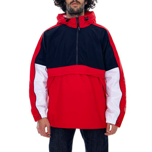 M' Terrace Pullover Dark Navy / Cardinal / White - Giacca Estiva Uomo Multicolore I026071.1C.90.03 . CARHARTT WIP 