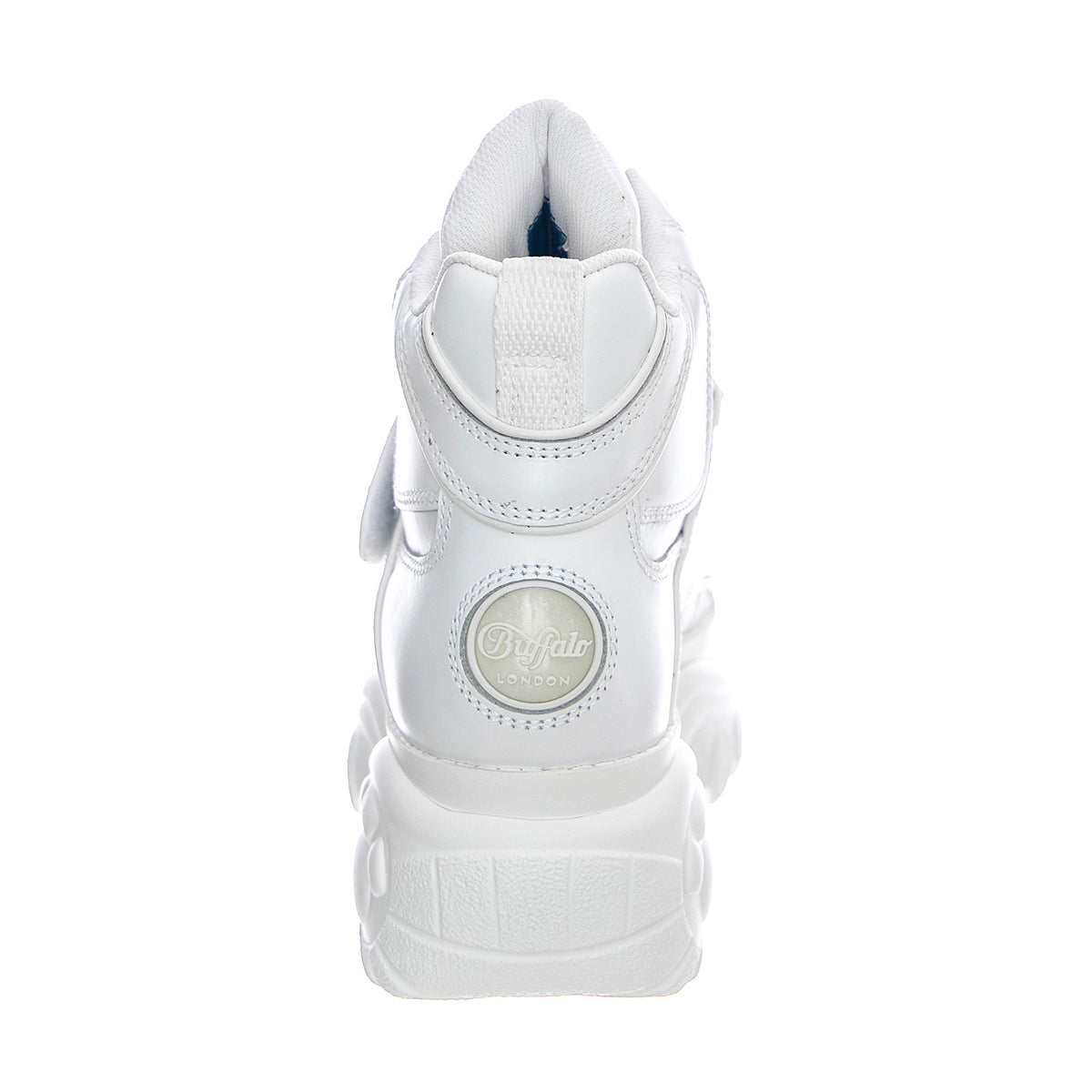 Leather 1348-14 Boots - White - Scarpe Profilo Alto Donna Bianche BFL1348-14-BL . BUFFALO 