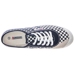 Square Shoes - Multicolored - Scarpe Stringate Profilo Basso Donna Multicolore KWS192029-8004 . KAWASAKI 