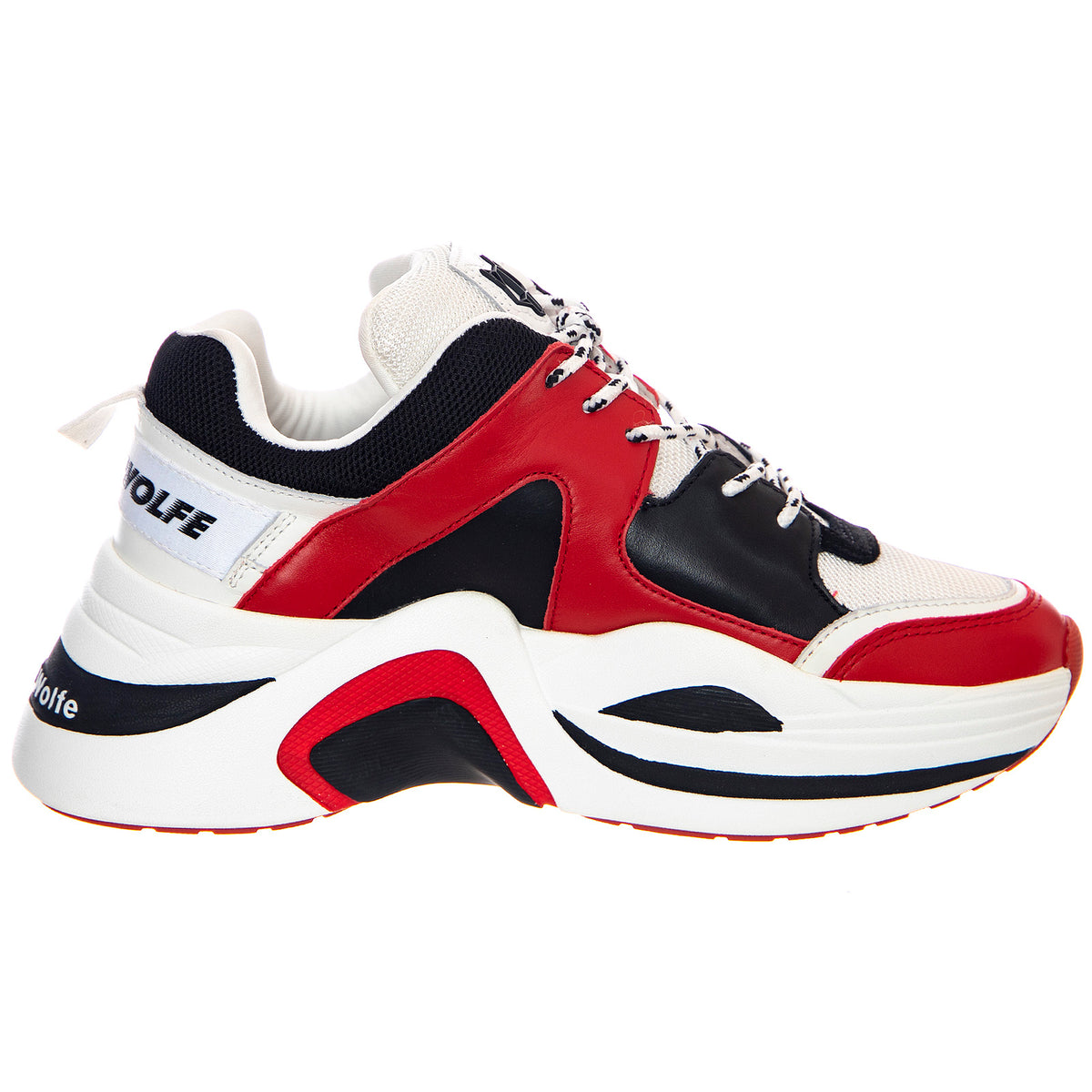 Titan Sneakers - Red / Combo - Scarpe Profilo Basso Uomo Multicolore NWMTITAN-RED . NAKED WOLFE 