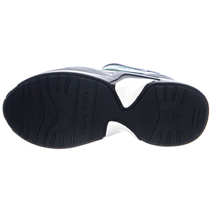 Track Sneakears - Green Croco - Scarpe Profilo Basso Donna Nere / Verdi NWSTRACK-GRNCR . NAKED WOLFE 