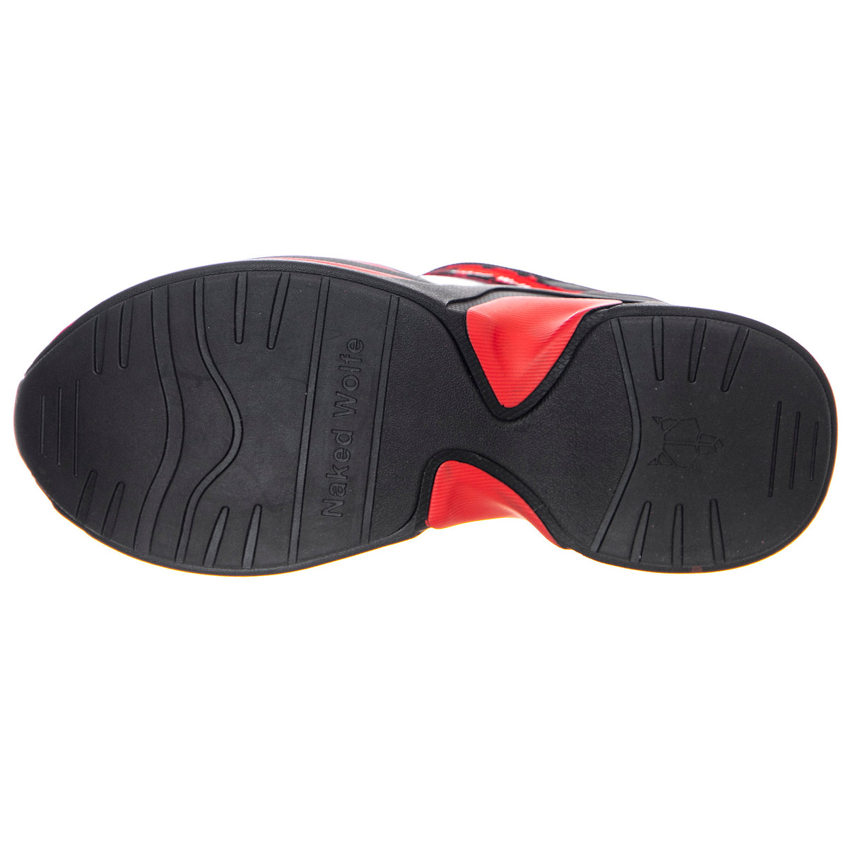 Track Sneakers - Red / Red Leopard / Black - Scarpe Profilo Basso Donna Multicolore NWSTRACK-REDRED . NAKED WOLFE 
