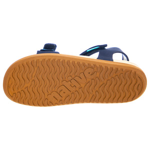 Junior Charlie Sandals - Regatta Blue / Bright White / Brown - Sandali Bambino Multicolore 62105500-4218 . NATIVE 