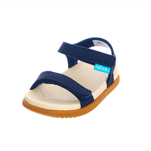 Child Charley Sandals - Regatta Blue / White / Brown - Sandali Bambino Multicolore 63105500-4218 . NATIVE 