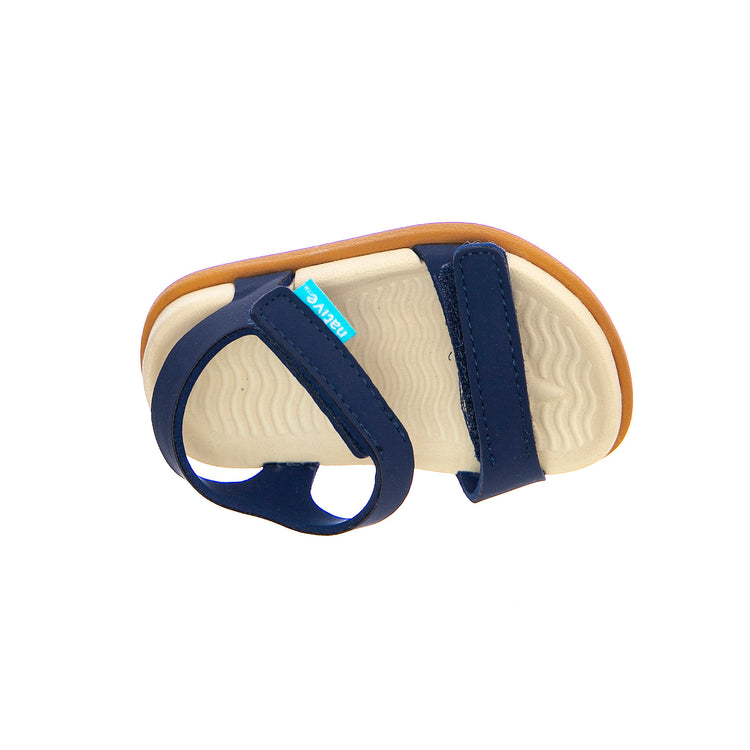 Child Charley Sandals - Regatta Blue / White / Brown - Sandali Bambino Multicolore 63105500-4218 . NATIVE 