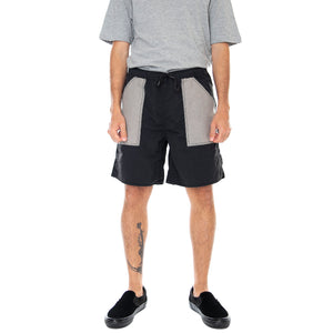 Mens BPM Shorts - Black - Bermuda Uomo Neri PT00156-BLACK . HUF 