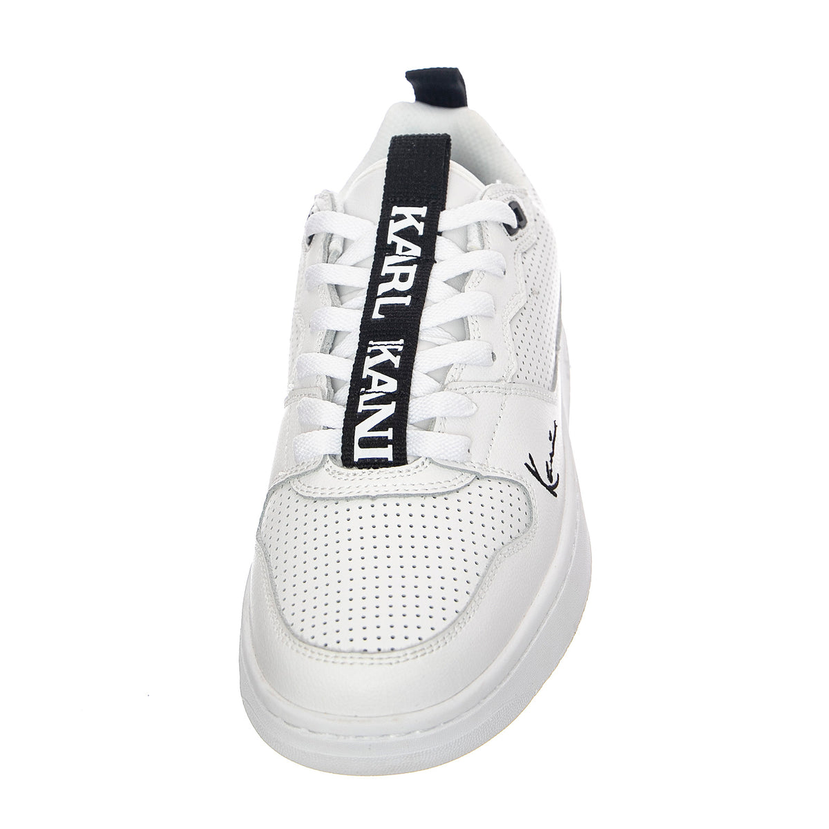 Mens Kani 89 Shoes - White / Black - Scarpe Stringate Profilo Basso Uomo Bianche KRSKKFWM000006 . KARL KANI 