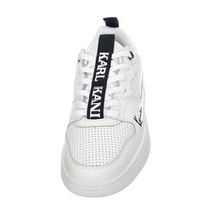 Mens Kani 89 Shoes - White / Black - Scarpe Stringate Profilo Basso Uomo Bianche KRSKKFWM000006 . KARL KANI 