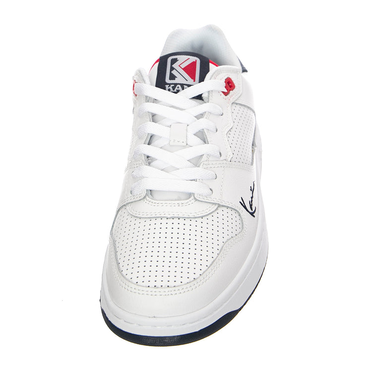 Mens Kani 89 Shoes - Classic White / Blue / Red - Scarpe Stringate Profilo Basso Uomo Bianche KRSKKFWM000012 . KARL KANI 