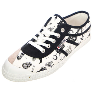 Tatoo 202420 - Scarpe Stringate Profilo Basso Uomo / Donna Multicolore KWS202420-1002 . KAWASAKI 