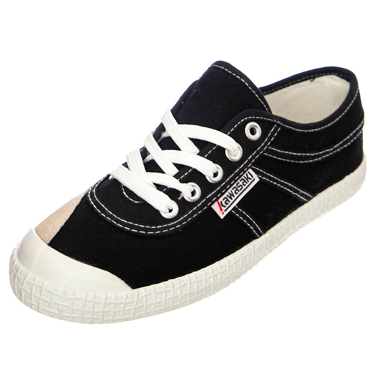 Basic 212445 - Scarpe Stringate Profilo Basso Uomo Nere KWS212445-1001 . KAWASAKI 