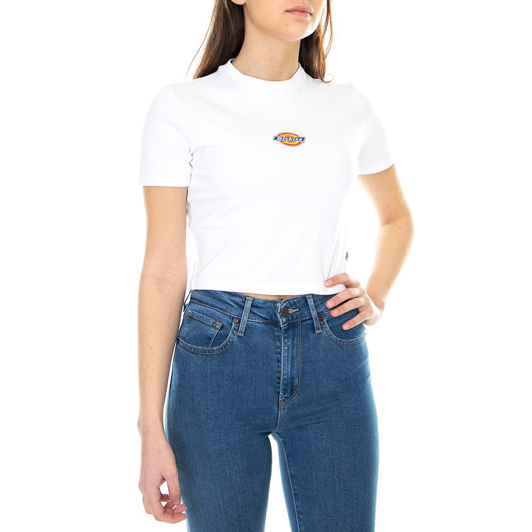 Maple Valley - Maglietta Girocollo Donna Bianca DK0A4XPOWHX1 . DICKIES 