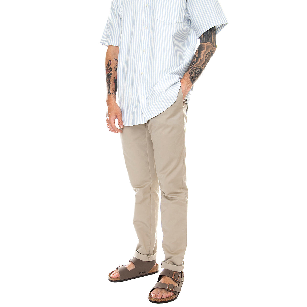 Sid Chino Pants - Beige - Pantaloni Uomo Beige I003367.G1.02.32 . CARHARTT WIP 