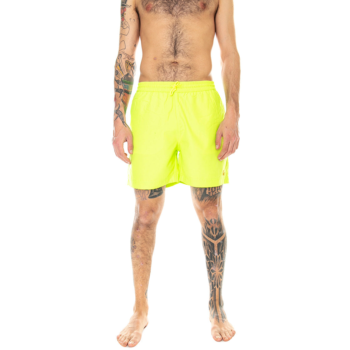 Chase Trunk Lime / Gold - Costume da Bagno Uomo Verde I026235.09E.90.03 . CARHARTT WIP 