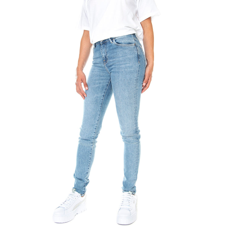 W' Bix Pant Blue LSW - Pantaloni Denim Jeans Donna Blu I026603.01.47.00 . CARHARTT WIP 