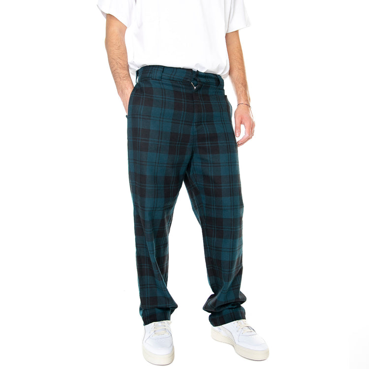 Pulford Pant Pulford Check, Duck Blue - Pantaloni Denim Jeans Uomo Multicolore I026998.05B.90.03 . CARHARTT WIP 