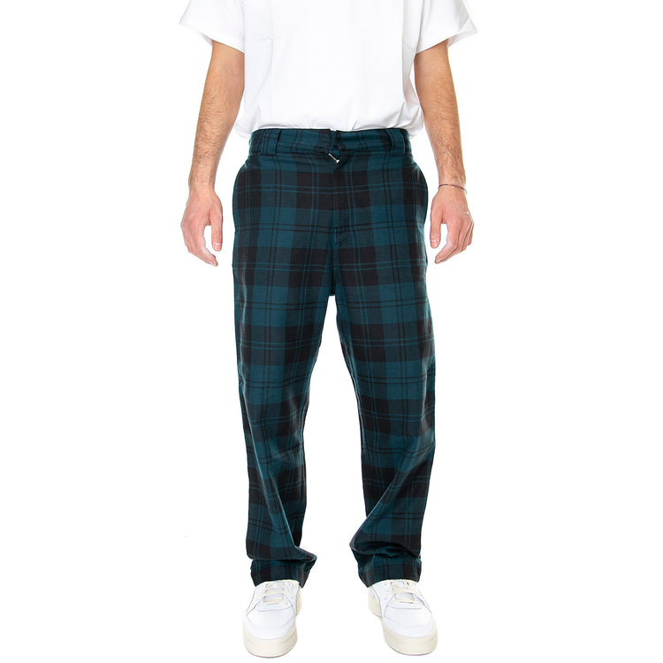 Pulford Pant Pulford Check, Duck Blue - Pantaloni Denim Jeans Uomo Multicolore I026998.05B.90.03 . CARHARTT WIP 