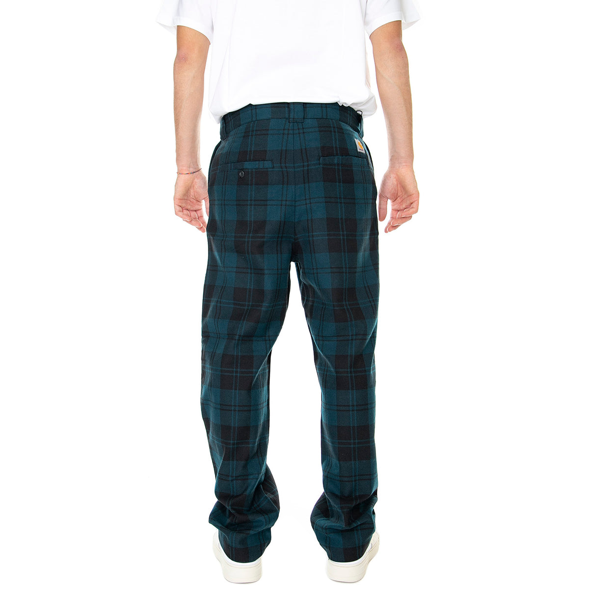 Pulford Pant Pulford Check, Duck Blue - Pantaloni Denim Jeans Uomo Multicolore I026998.05B.90.03 . CARHARTT WIP 