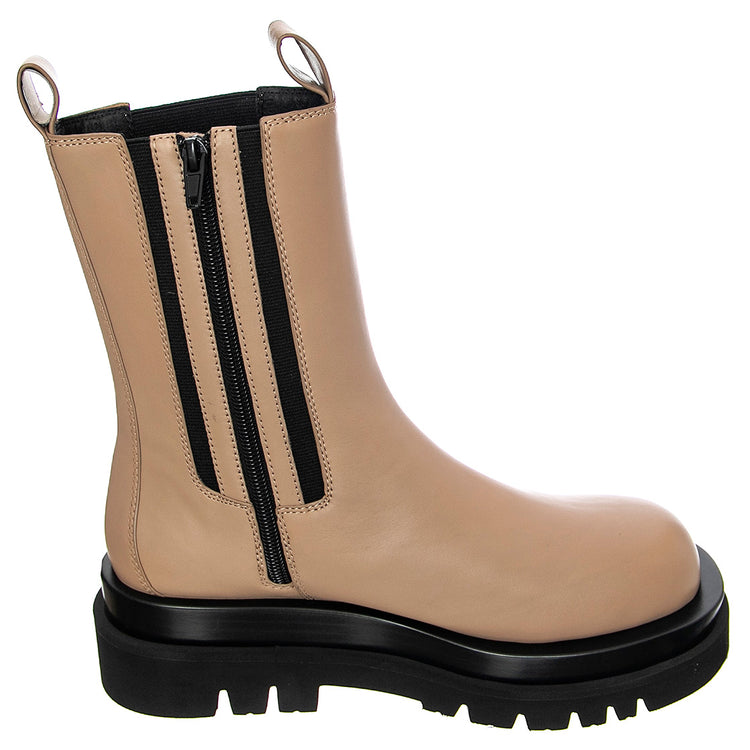Tanked - Stivali Donna Beige / Dark Nude JCSJCD0342-DARNUDE . JEFFREY CAMPBELL 