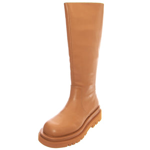Tanked-Kh - Stivali Donna Beige / Natural JCSJCD03422-NUDE . JEFFREY CAMPBELL 