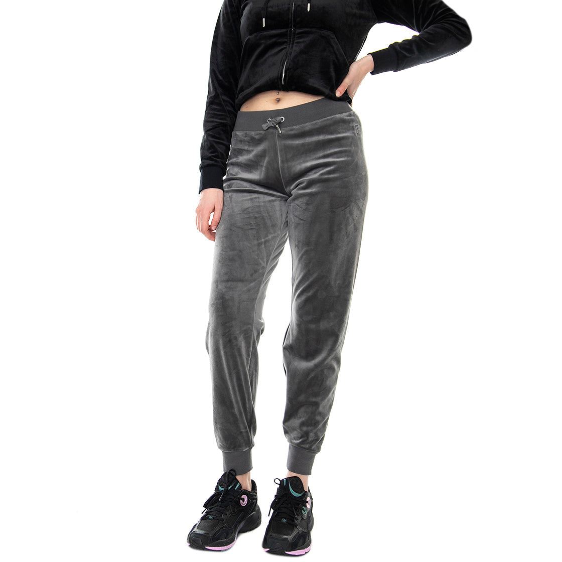 Zuma Classic - Pantaloni Sportivi Donna Grigio / Tophat JUCJCAP178-TOP . JUICY COUTURE 
