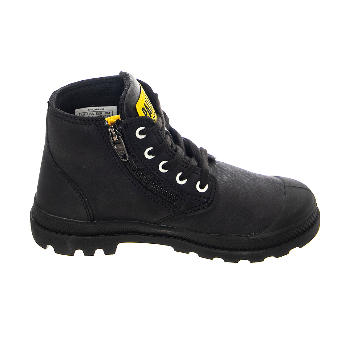 Pampa Mid Lth Zip - Stivaletti Bambino Neri PAK57230-008-M . PALLADIUM 