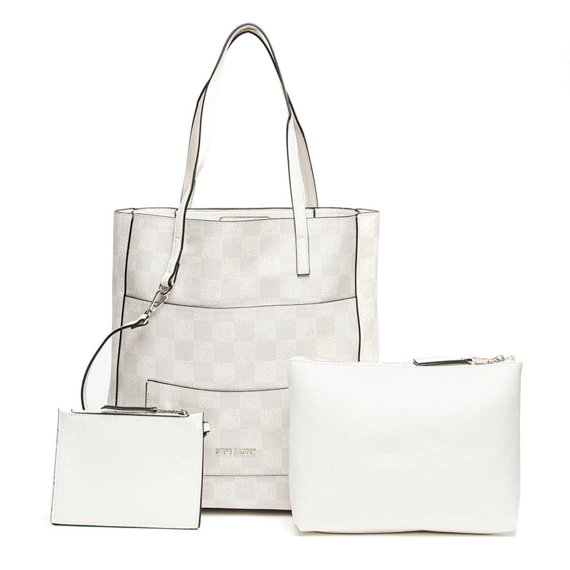 Kimlogo - Borsa a Tracolla Bianca SMABKIMLOGO-WHT . STEVE MADDEN 
