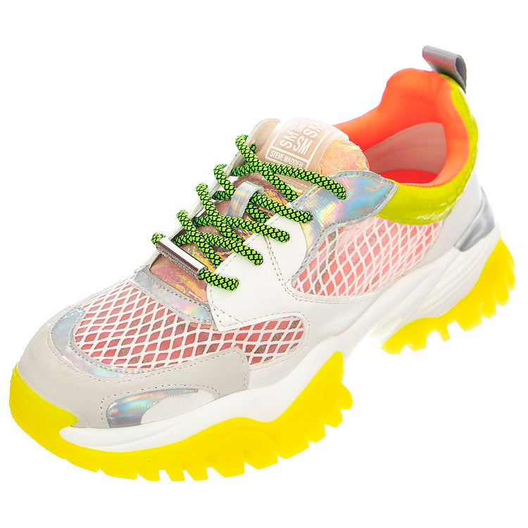 TREASURES YLW MULTI - Scarpe Stringate Donna Multicolore SMPTREASURES-YLW . STEVE MADDEN 