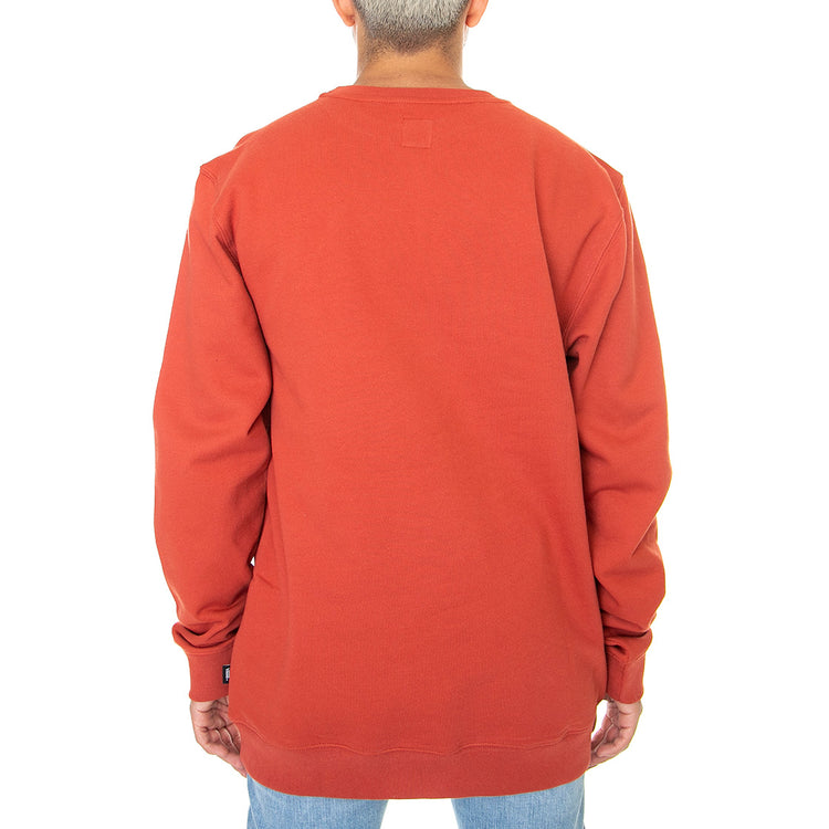 Vans Classic - Felpa Girocollo Uomo Rossa / Chili Oil VN0A456ASQ61 . VANS 