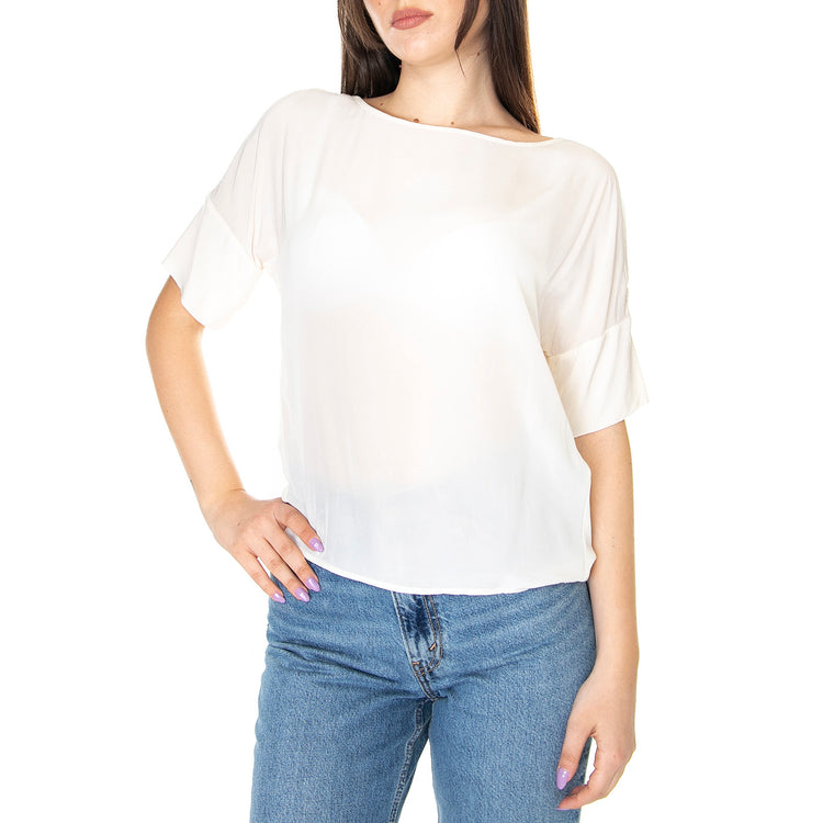 W' Blusa Burro 311SD45082 Donna Beige 311SD45082-S2128 . ALESSIA SANTI 