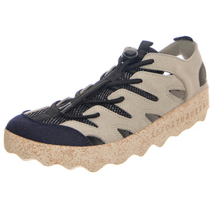 M' Cure Suede 1.8 Cru - Scarpe Stringate Profilo Basso Donna Grige P018168002-CRU . ASPORTUGUESAS 