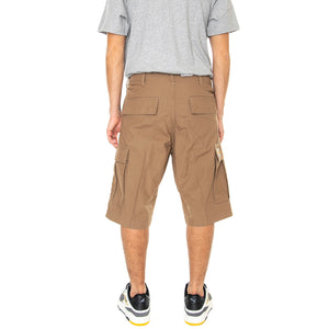 Regular Cargo Short Buffalo Rinsed - Bermuda Cargo Uomo Marroni I028246-1CM02 . CARHARTT WIP 