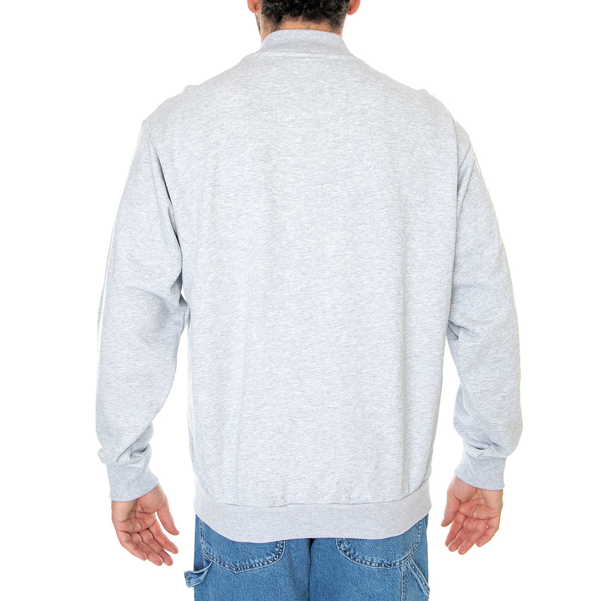 Athletic Cardigan Heather Grey - Cardigan In Felpa Uomo Grigio FL00197-HTGRY . HUF 