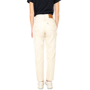 80s Mom Jean Thrifted Off Neutral Stone - Pantaloni Donna Beige A3506-0010 . LEVIS 