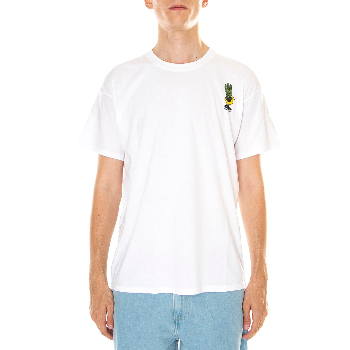 M' Erk14 For London 06 White - Maglietta Girocollo Uomo Bianca ERK14-06 . LONDON STORE 