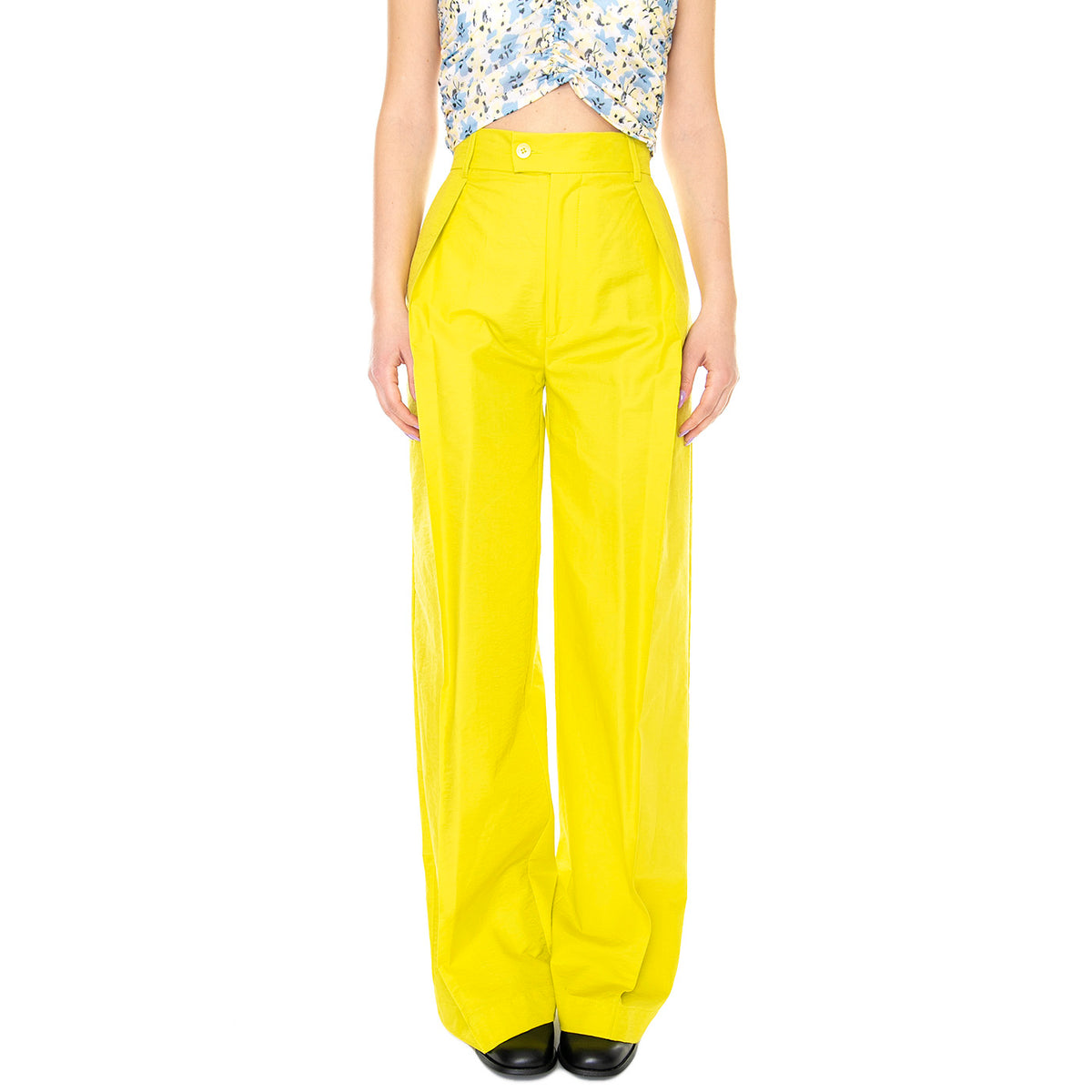 W' W251KORA527W497-160 - Pantaloni Donna Gialla W251KORA527W497- . SKILLS 