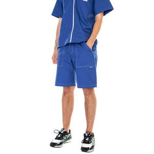 M' Buffer Short Royale Blue - Bermuda Uomo Blu S23SPBUFF-BLUE . USUAL 