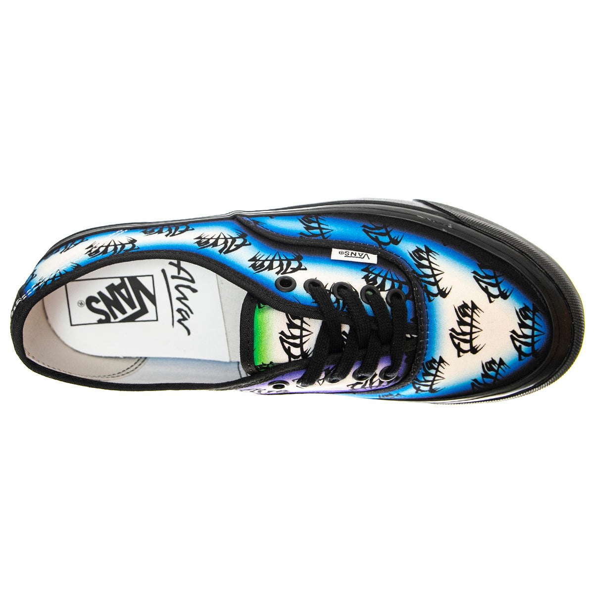 UA Authentic 44 DX Alva Skates Halo Multi - Scarpe Stringate Profilo Basso Uomo Multicolore VN0005U8BMB1 . VANS 