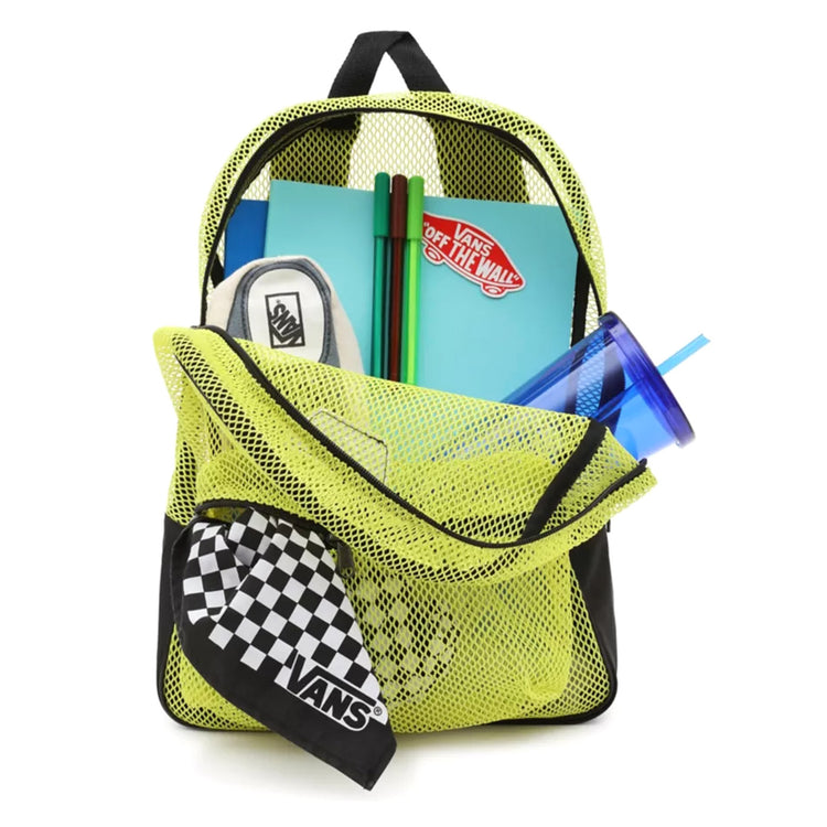 Mesh New Skool Backpack Evening Primrose - Zaino Giallo VN0A7PUFZUD1 . VANS 